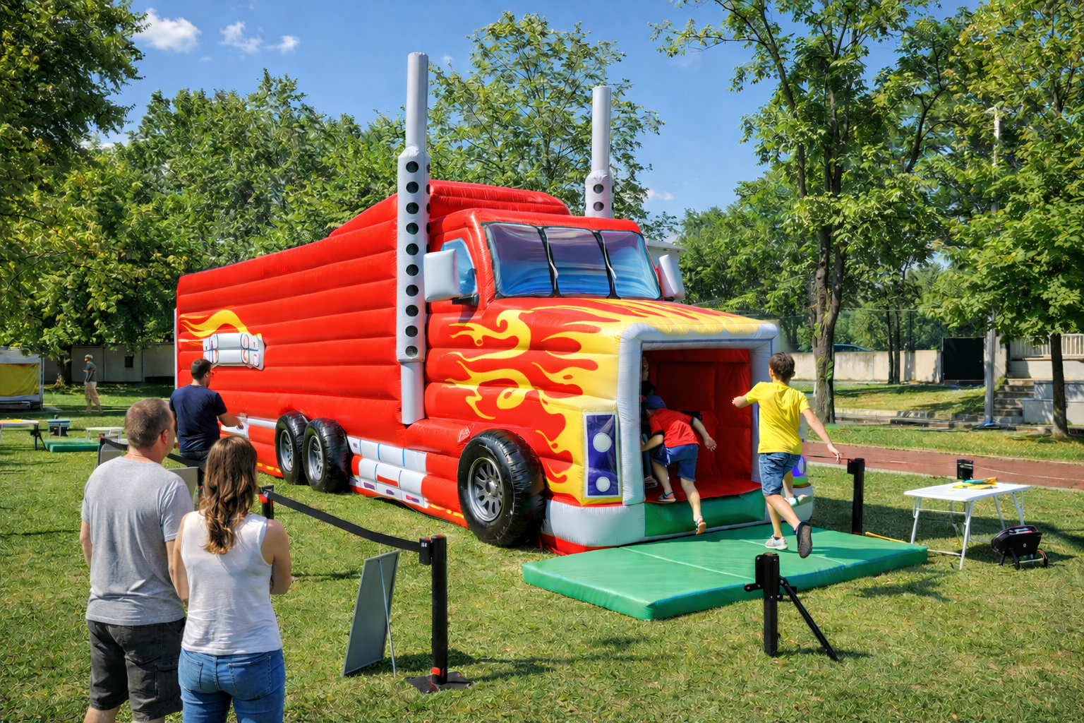 Kamion akadálypálya